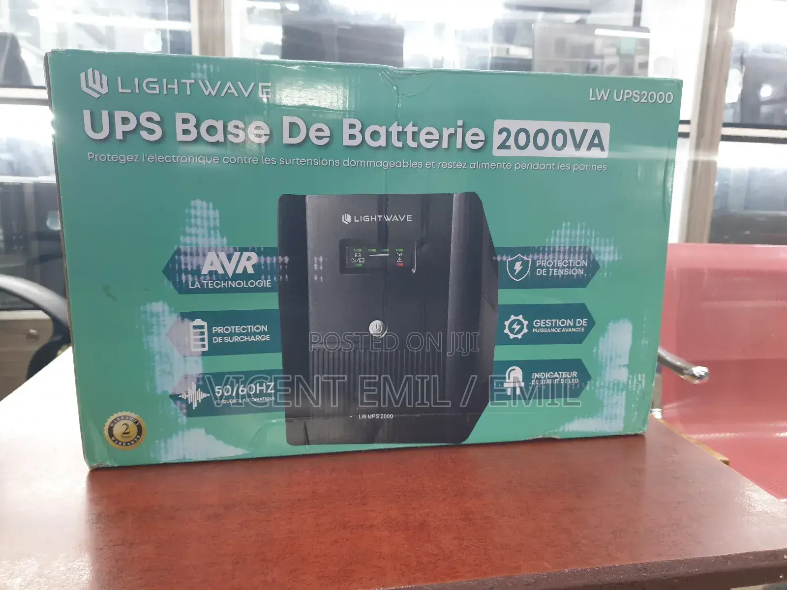 Ups Battery Backup Lightwave 2000va