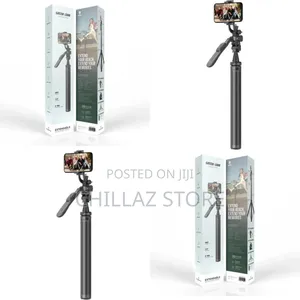 Green Lion Extendable Selfie Stick Tripod Stand.