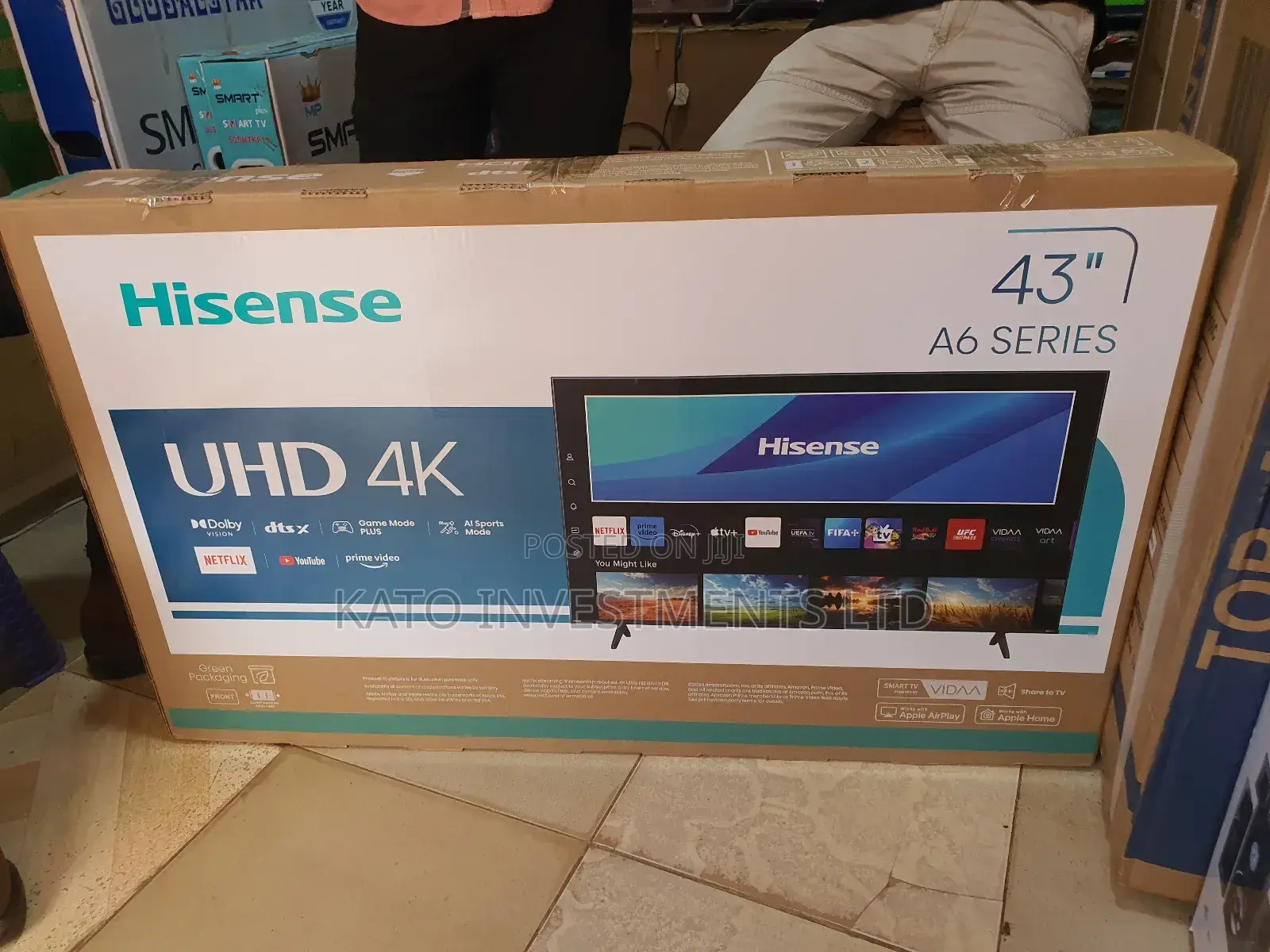 A6 4k Hisense 43 Tv
