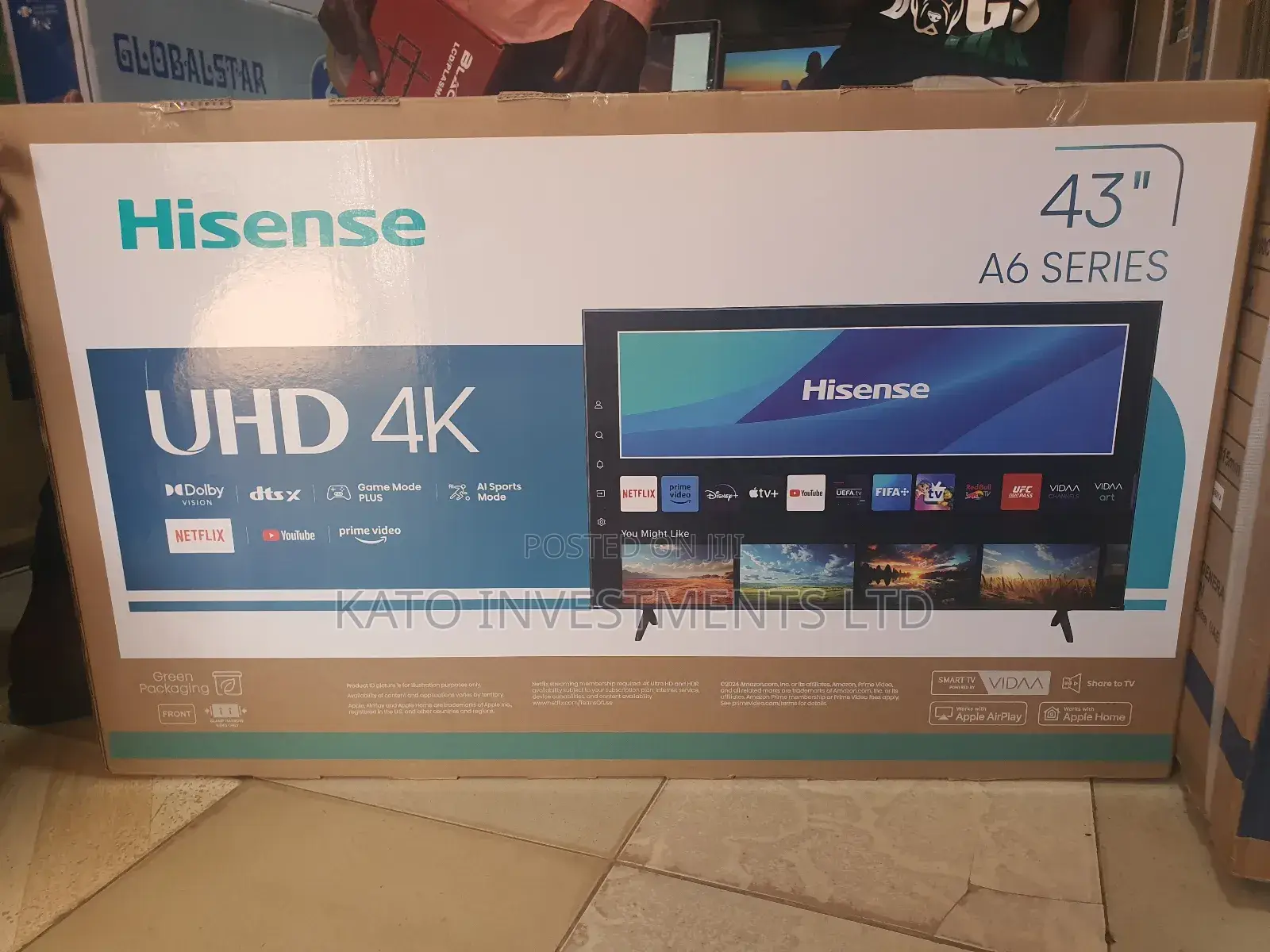 A6 4k Hisense 43 Tv