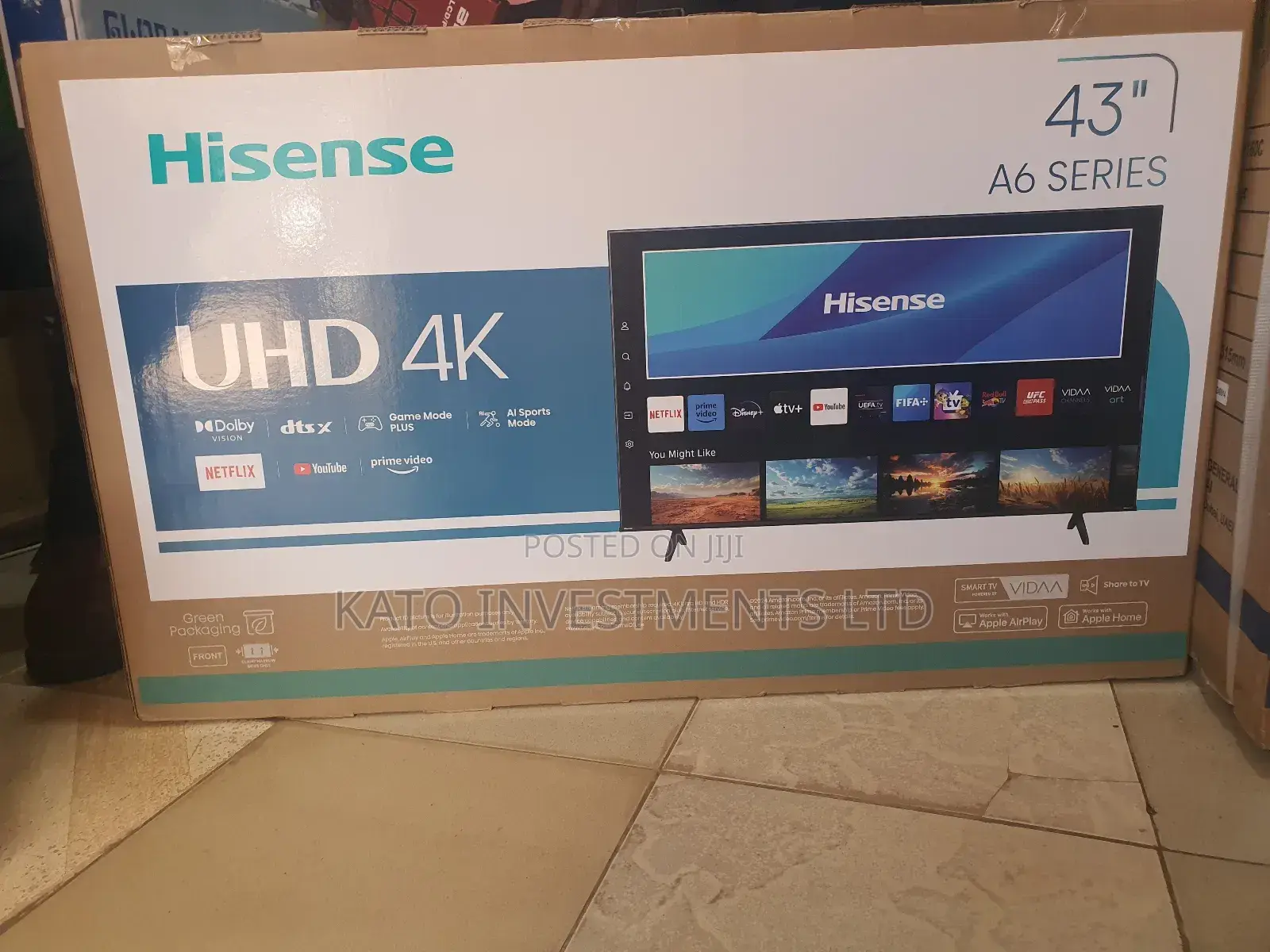 A6 4k Hisense 43 Tv