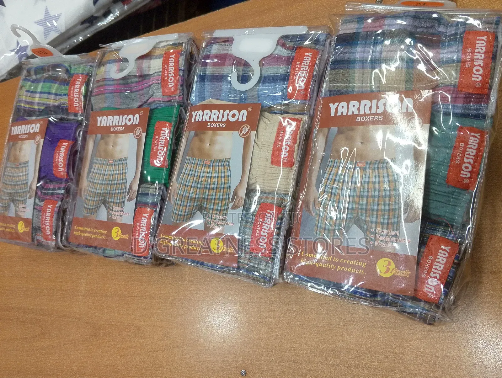 Men Packed Boxers ( a Dozen)