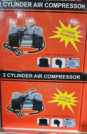 2 Cylinder Portable Air Compressor