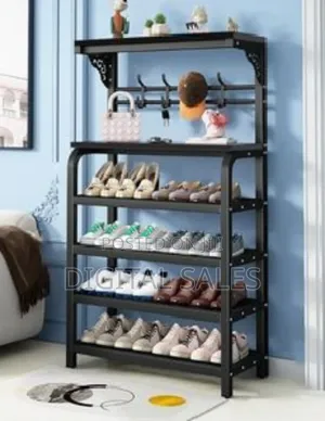 Metalic Multifunctional Shoe Rack