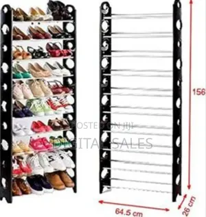 10 Tier Shoe Rack