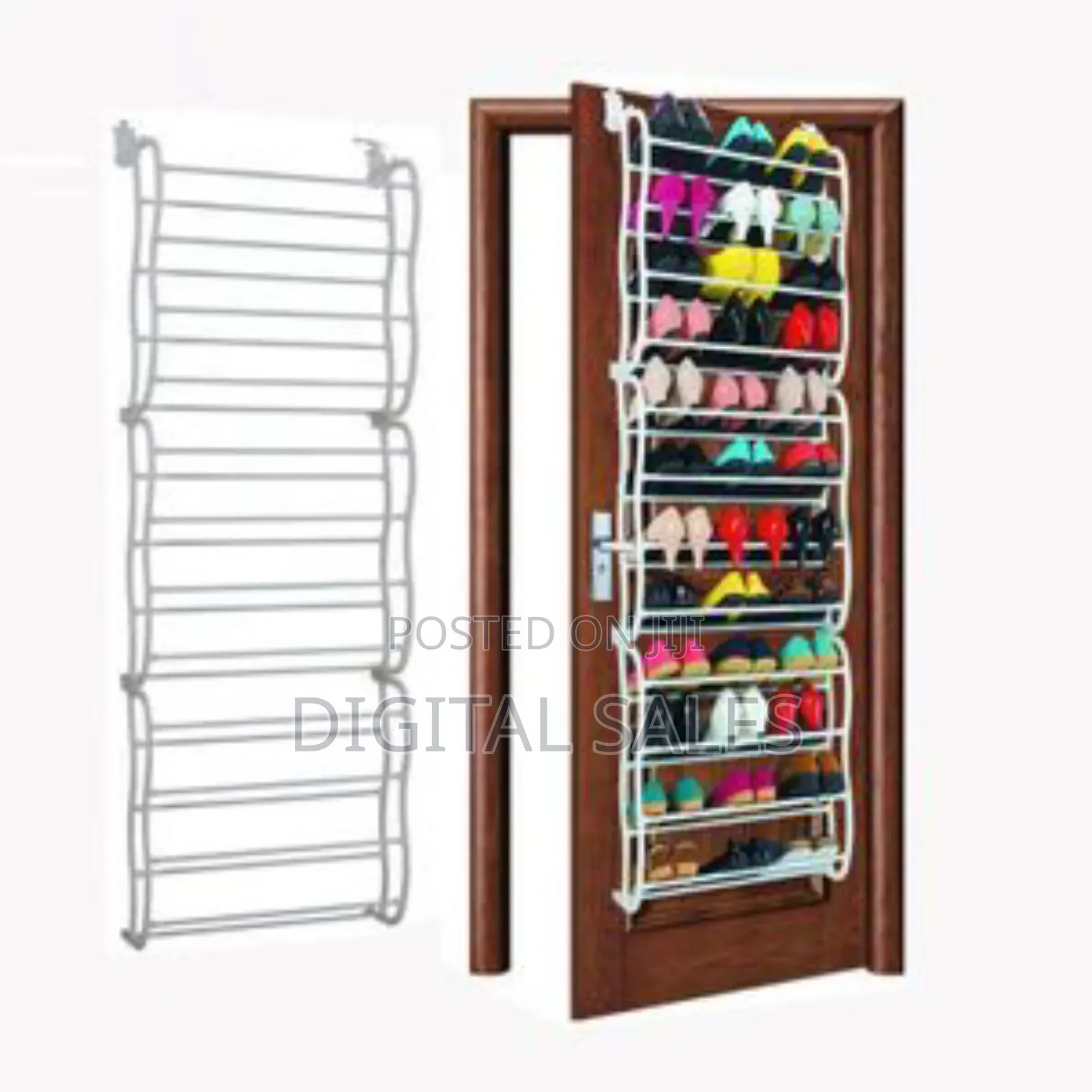 12 Tier Over the Door Shoe Rack