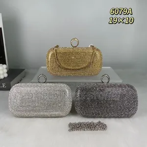 Laddie's Silver Clutch Bag