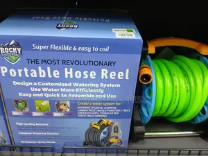 Super Flexible Hose Reel With Sprinkler and 15meters Pipe