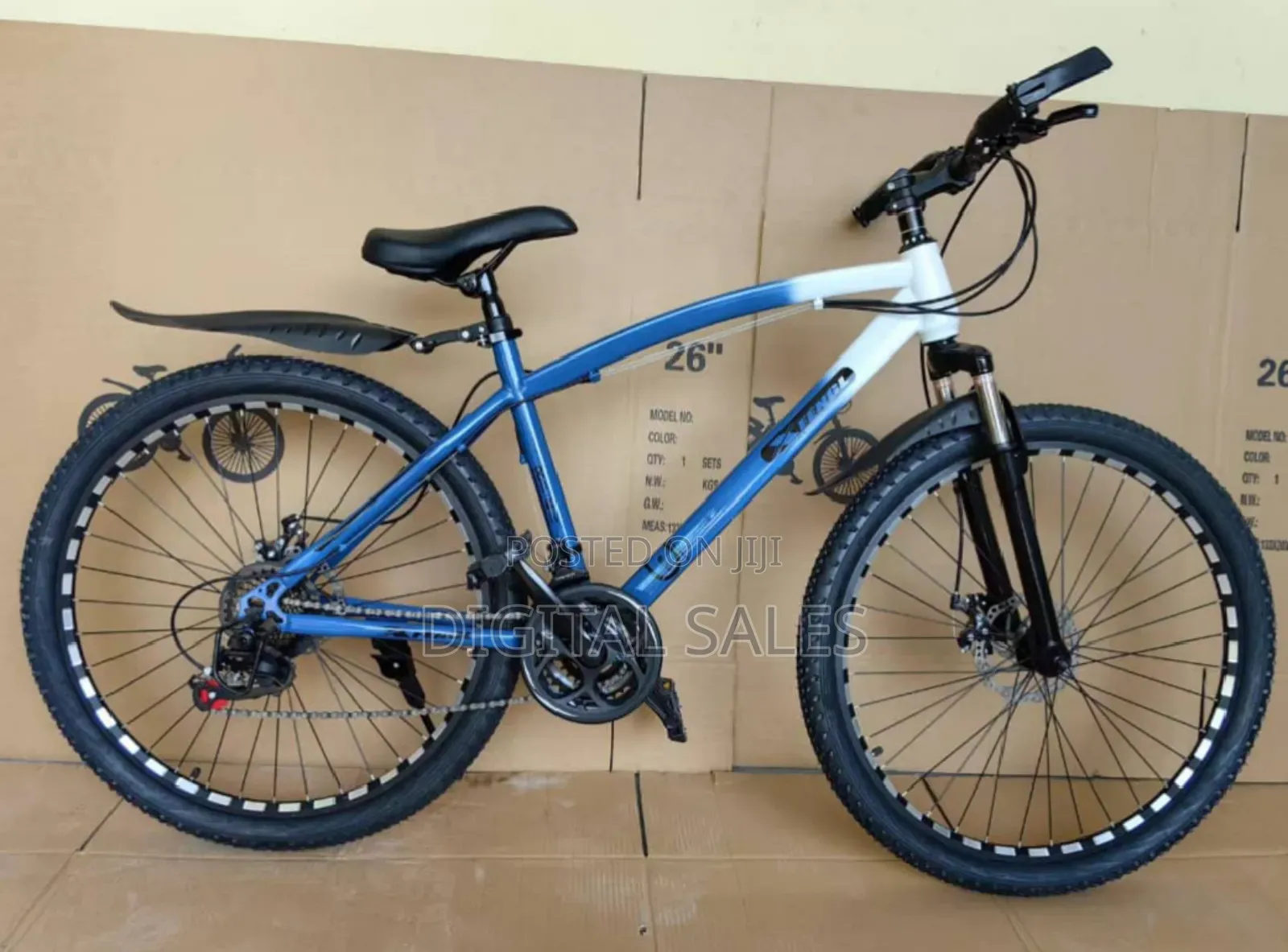 Mount Bikes (26inch)-Blue