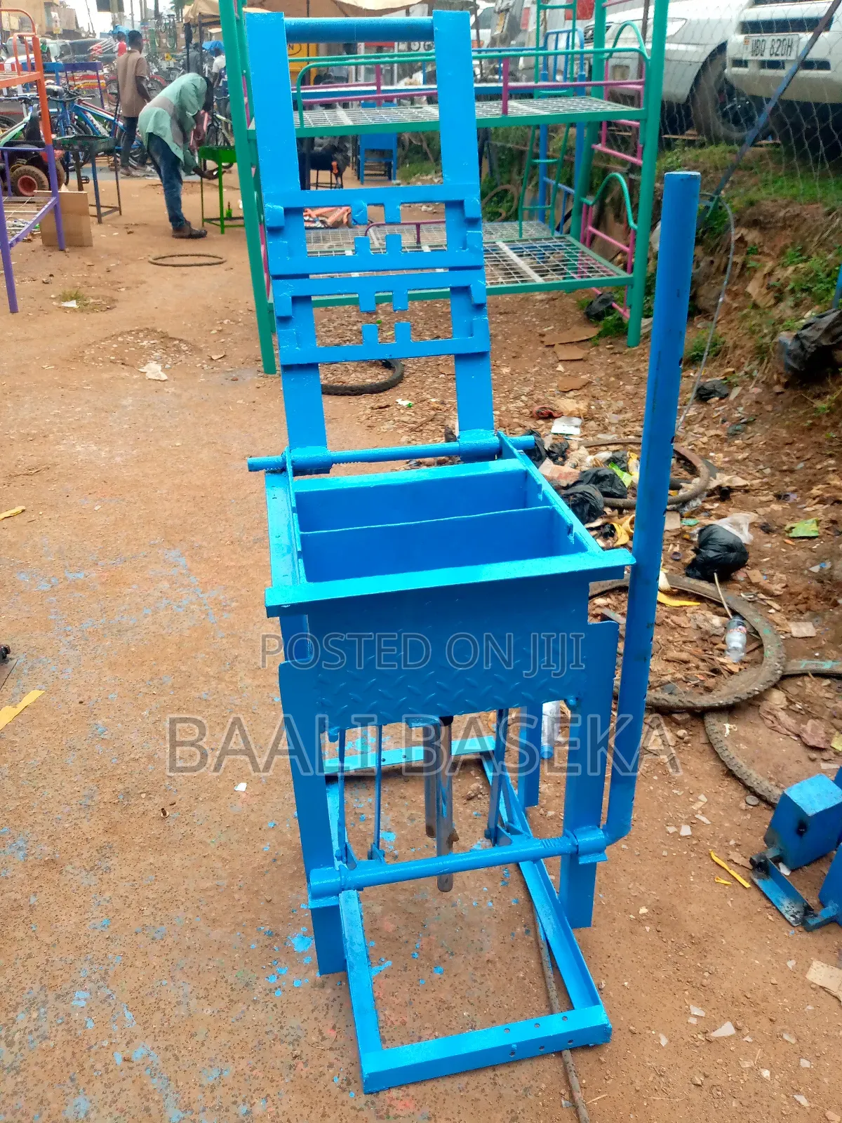 Manually Operated Block Machine for Hollow and Solid