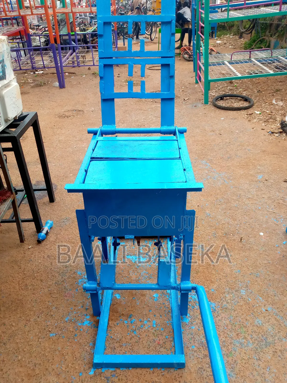 Manually Operated Block Machine for Hollow and Solid