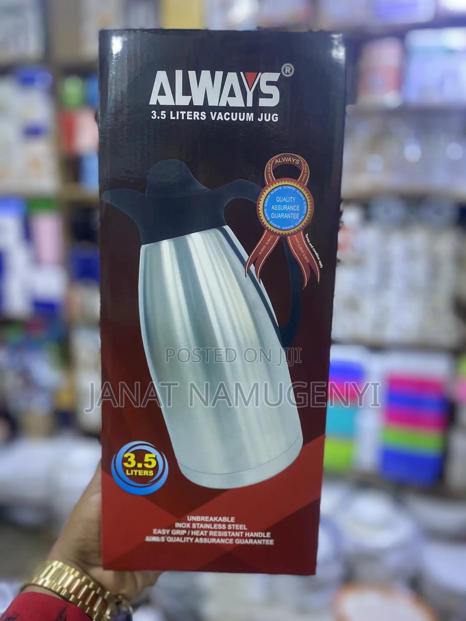 3.5 Liters Always Unbreakable Flask