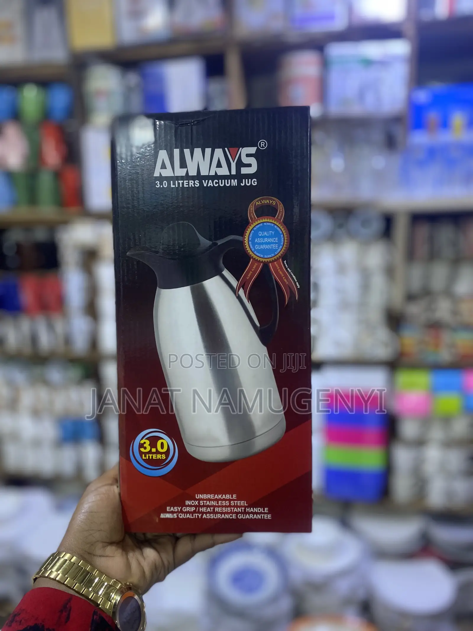 3.0 Liters Always Unbreakable Flask(Silver)