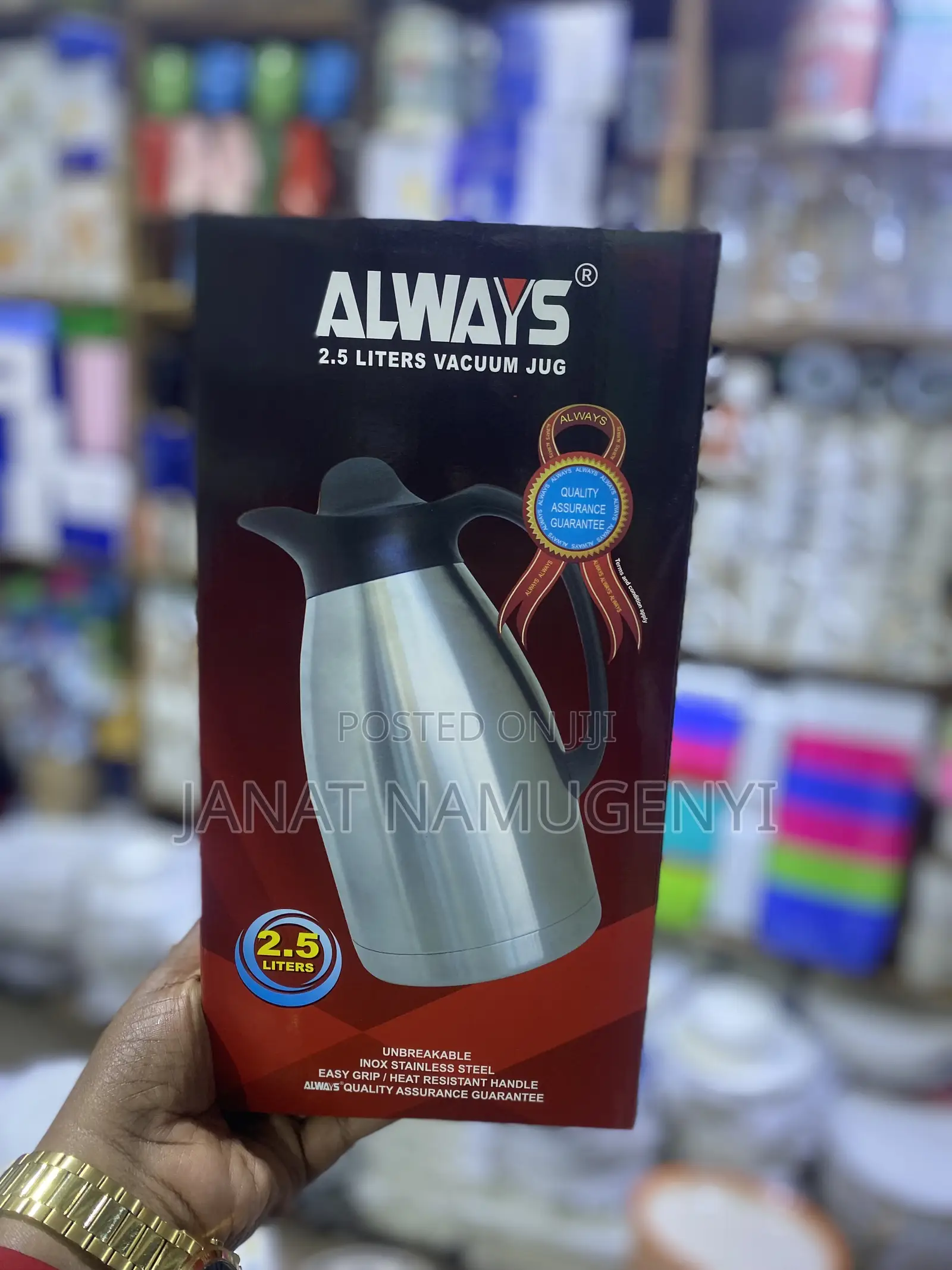 2.5 Liters Always Unbreakable Flask Quality Assured
