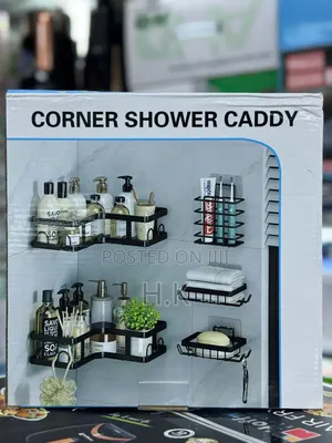 5-Piece Bathroom Corner Rack Set