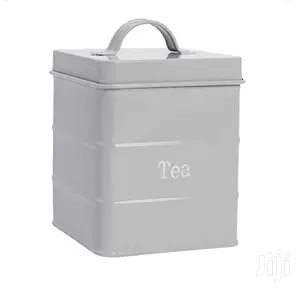 Vintage 3-pc Carbon Steel Storage Tea Coffee Sugar Canister