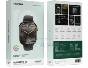 Premium Green Lion Ultimate 42mm Black Watch