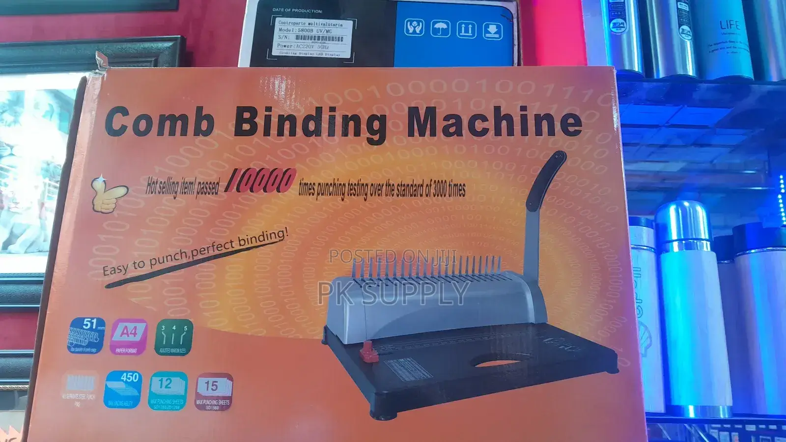 Conb Binding Machine