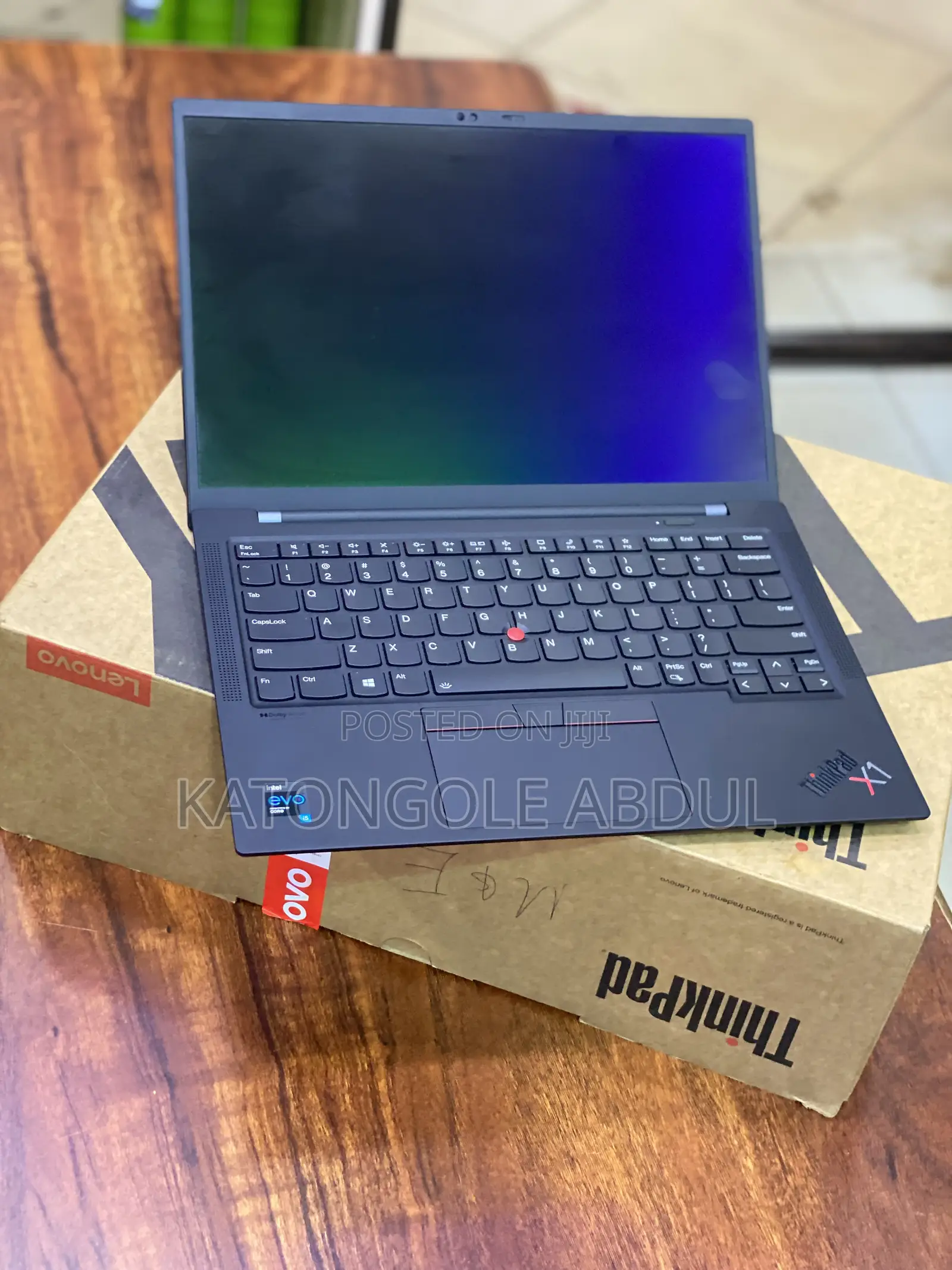 New Laptop Lenovo ThinkPad X1 Carbon 16GB Intel Core I5 SSD 512GB