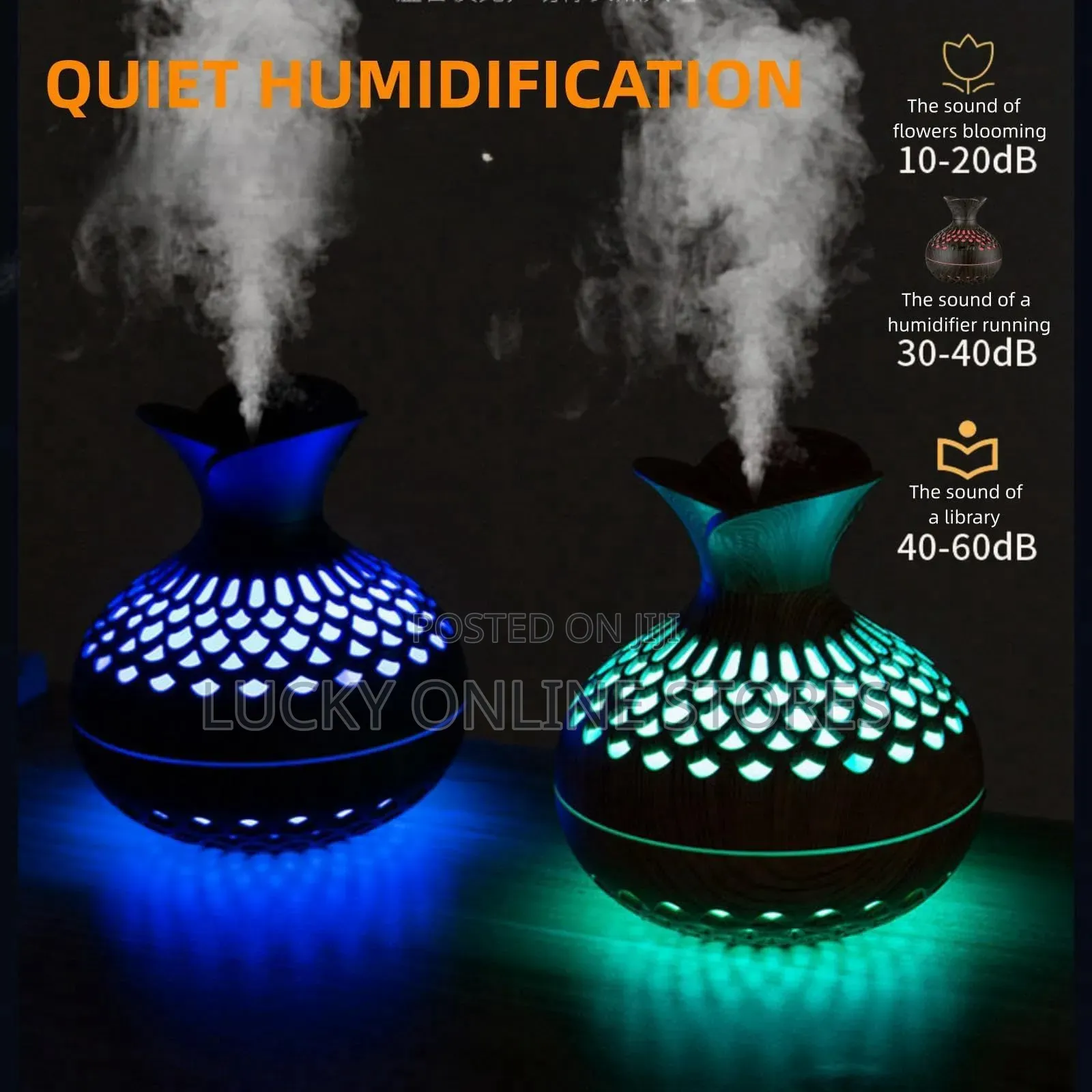 Nexila Colorful Cool Humidifier