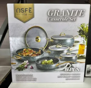 Standard Osfě 9-Piece Granite Casserole Set