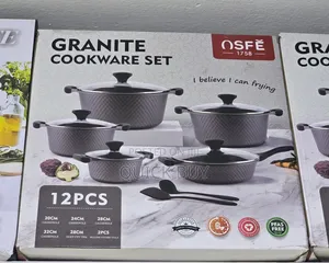 New 12-Piece Granite Cookware Set by Osfě