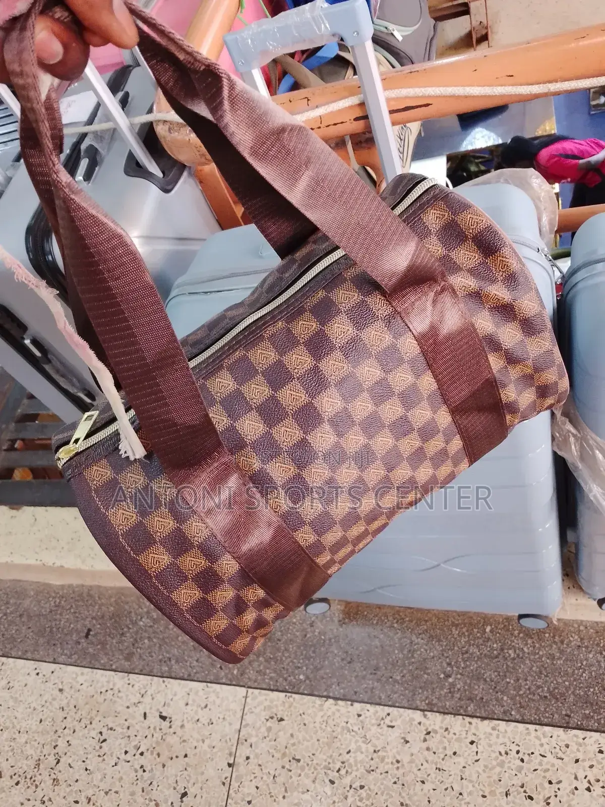 Gym Bag Gray Color