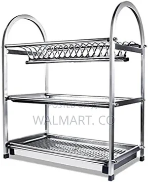 Stainless Steel 3 Tier Dish Rack