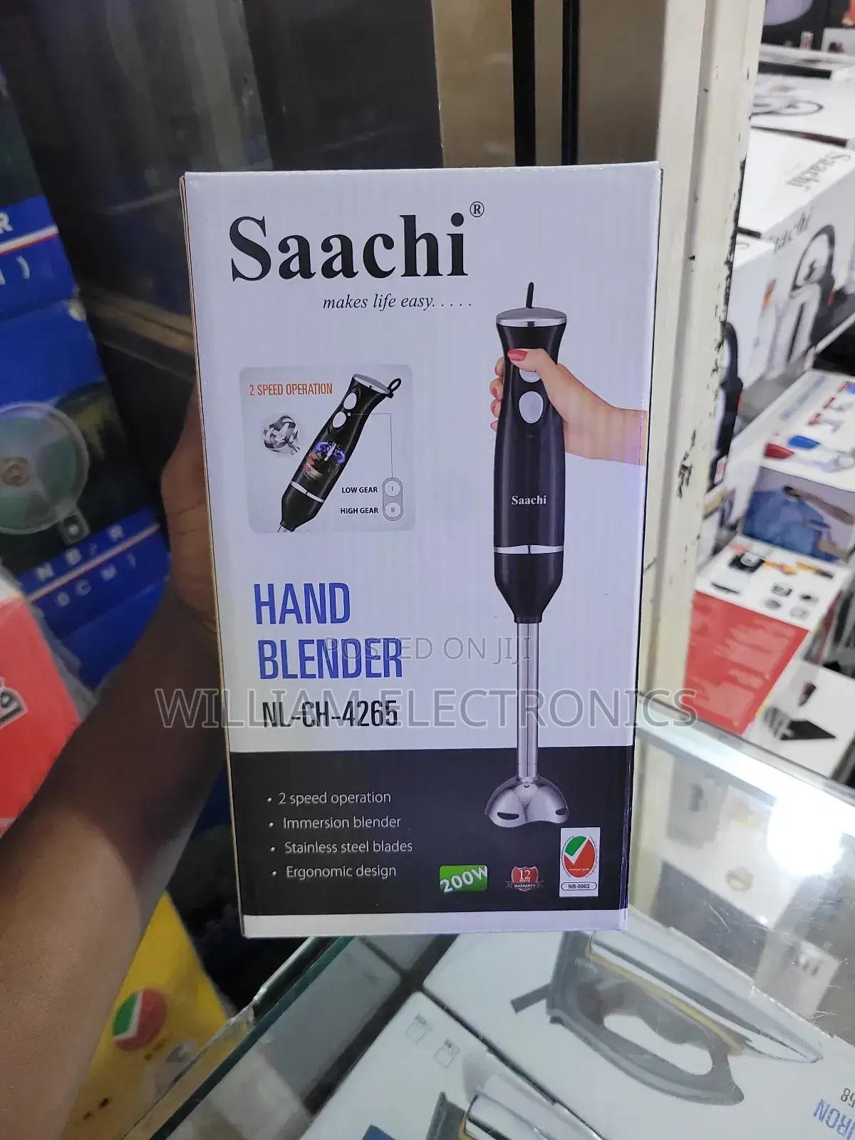 Saachi Hand Blender Nl-Ch-4265