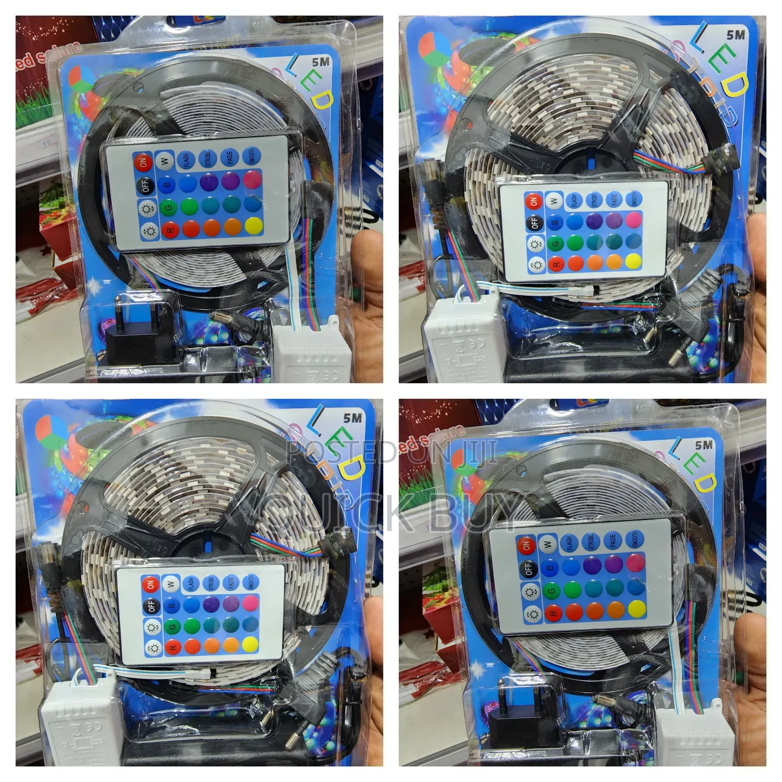New 5m Colour Changing Led Strip Light