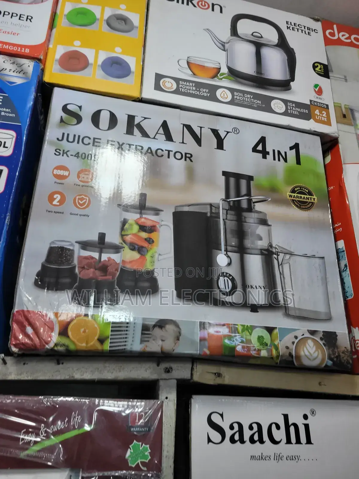 Sokany 4in1 Juice Extractor Sk-4009/Sokany Juice Extractor