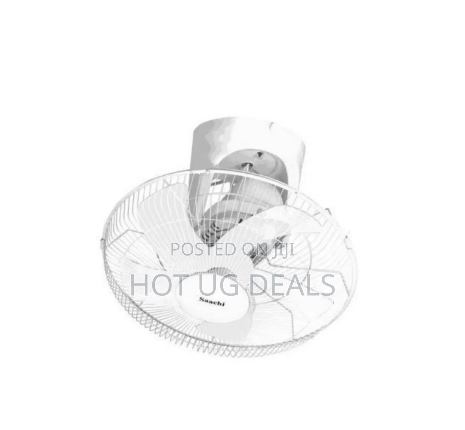 Saachi 16-inch Orbit Ceiling Fan With Remote Control - White
