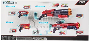 Xshot 48 Foam Darts Blaster Ultimate Shootout 4set Toy Guns