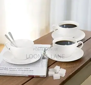 6pcs Cappuccino Cup and Saucer Set
