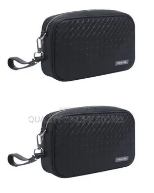 Black Green Lion Clutch Bag