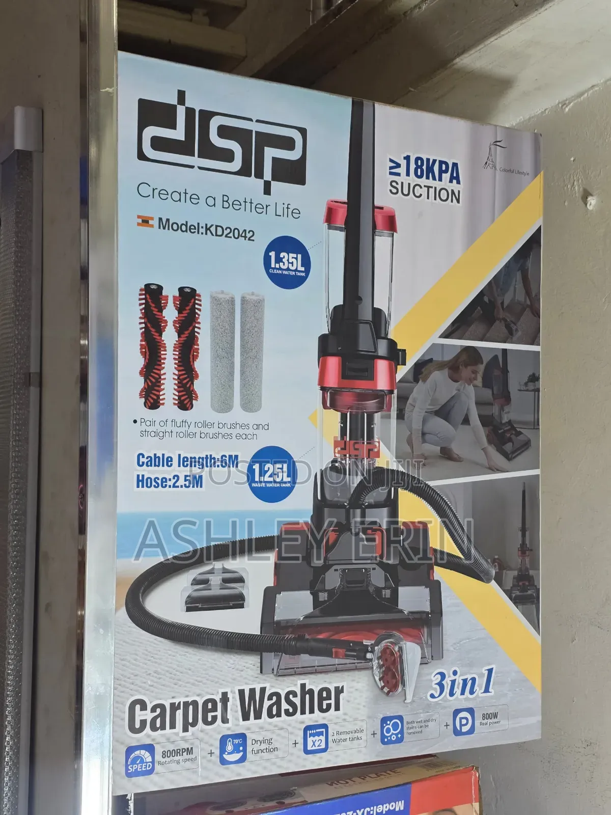 DSP Kd2042 3-in-1 Carpet Washer.