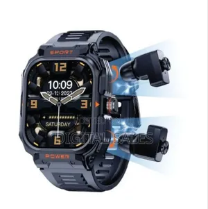 Green Lion Fit Gear Smart Watch With Earbuds