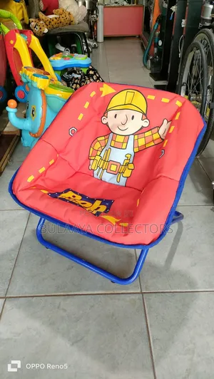 Uk Used Child's Floor Chair Featuring Bob The Builder