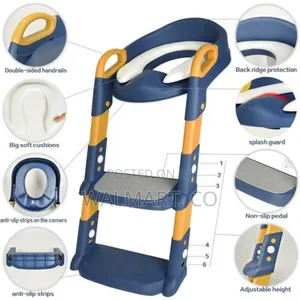Kids Plastic Toilet Ladder