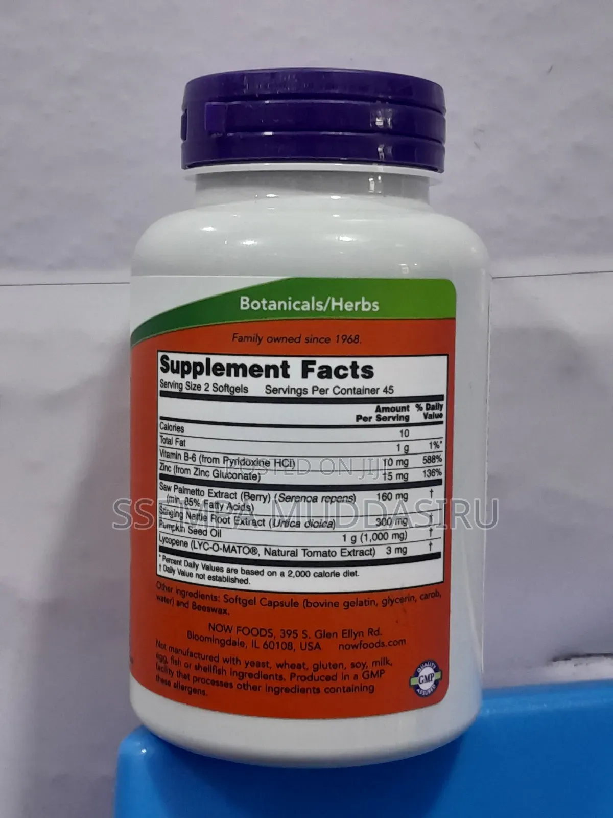 Prostate Support by Now,90 Soft Gels