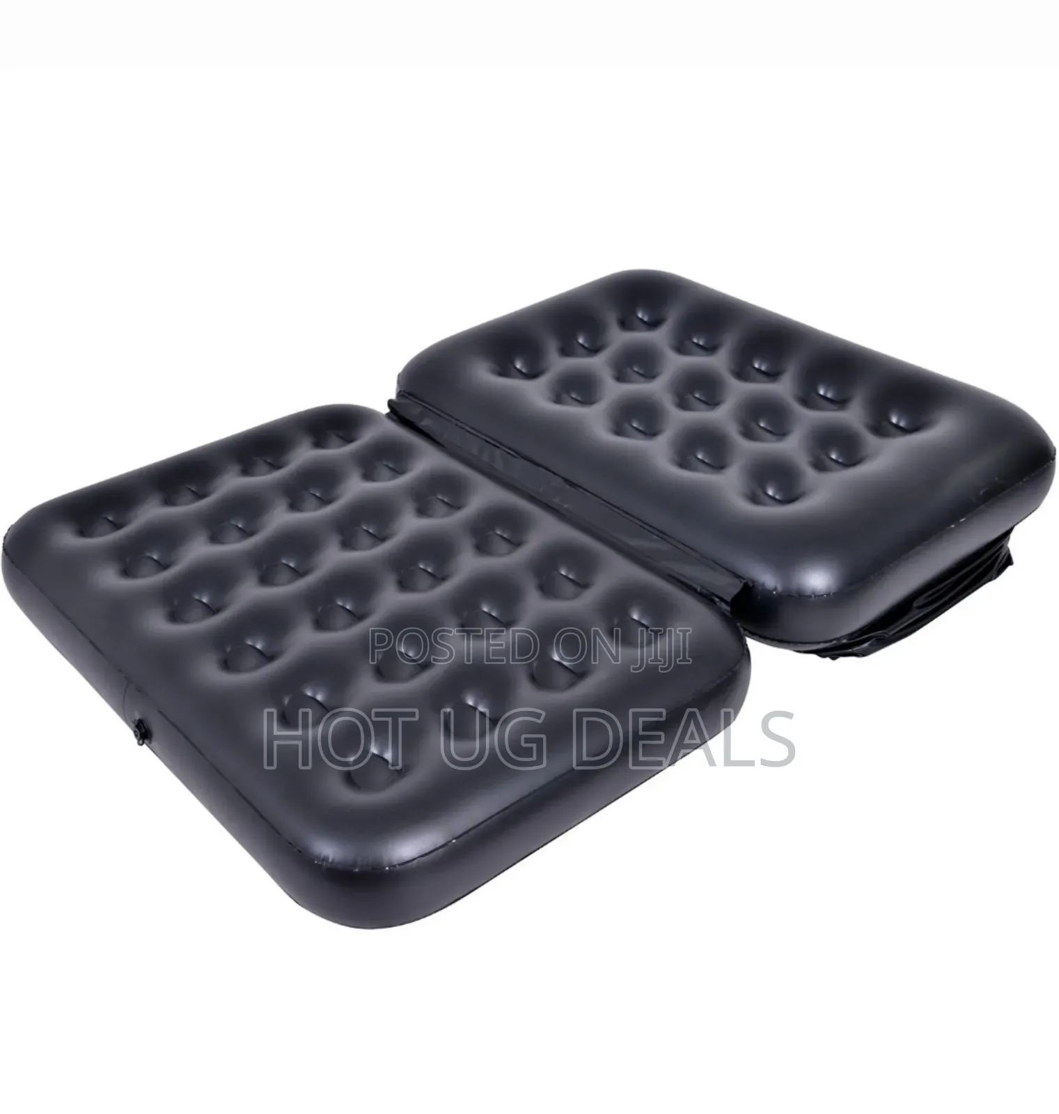 5-in-1 Inflatable Flocked Sofa Bed With Pump