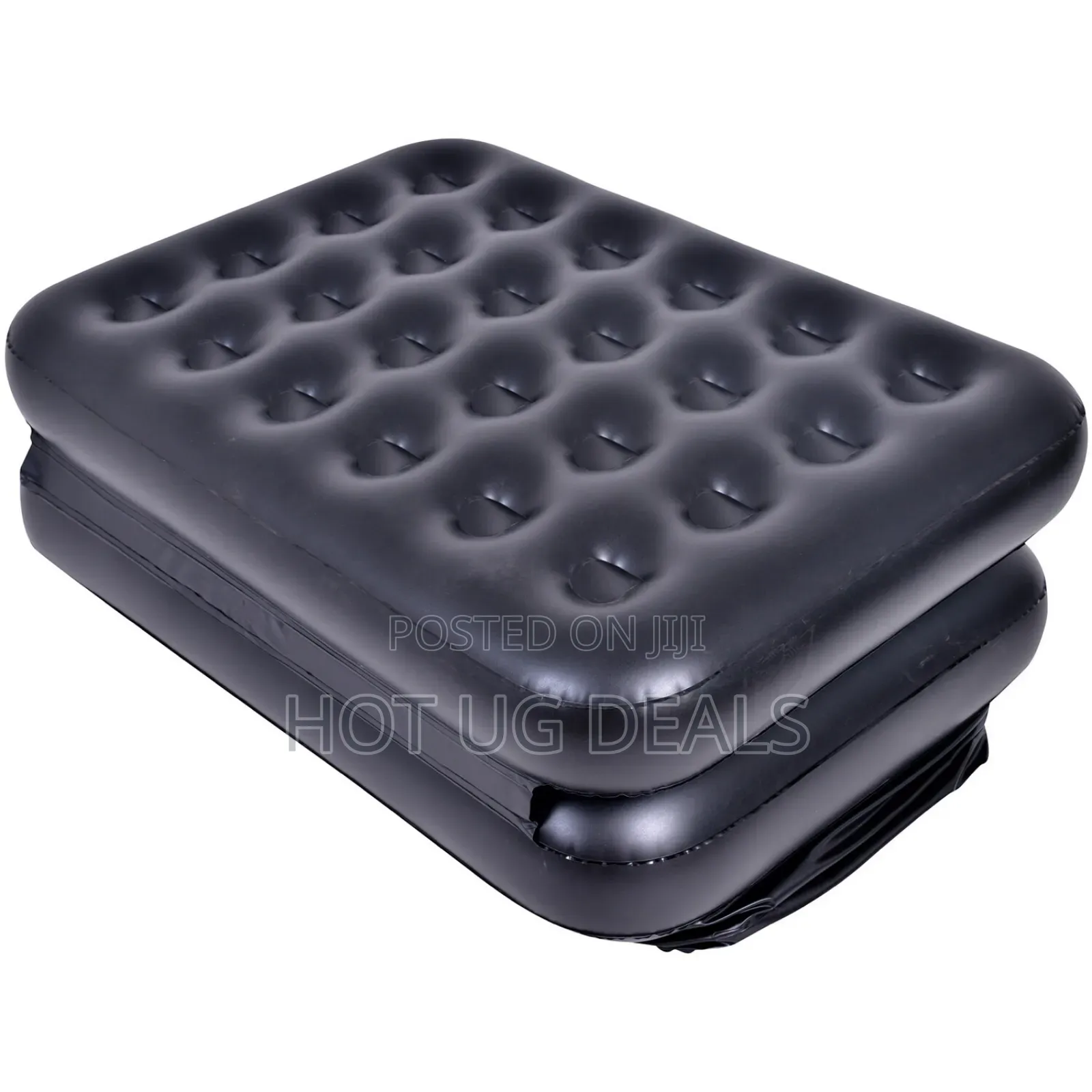 5-in-1 Inflatable Flocked Sofa Bed With Pump