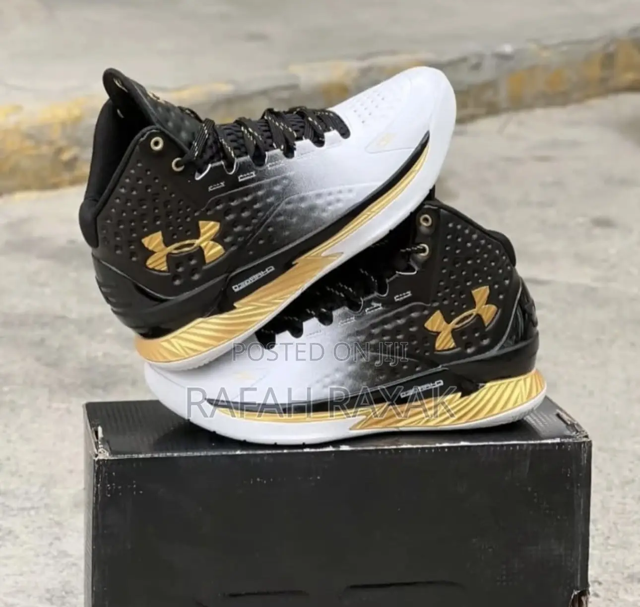 Original Under Armour Curry 1 Retro MVP Basketball Sneakers