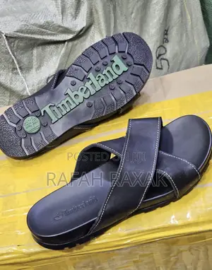 Original Men’S Timberland Cross Leather Sandals