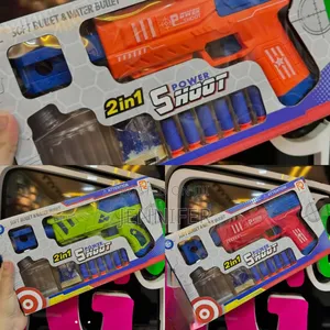 2in1 Kids Water Bullets and Soft Bullets Gun