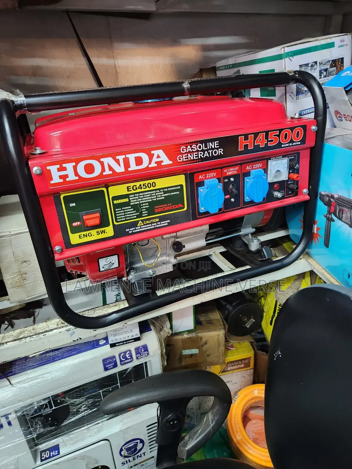 H 4500 Gasoline Generator Honda 4kva