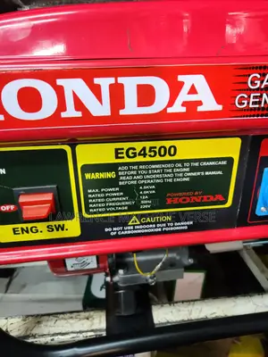 H 4500 Gasoline Generator Honda 4kva