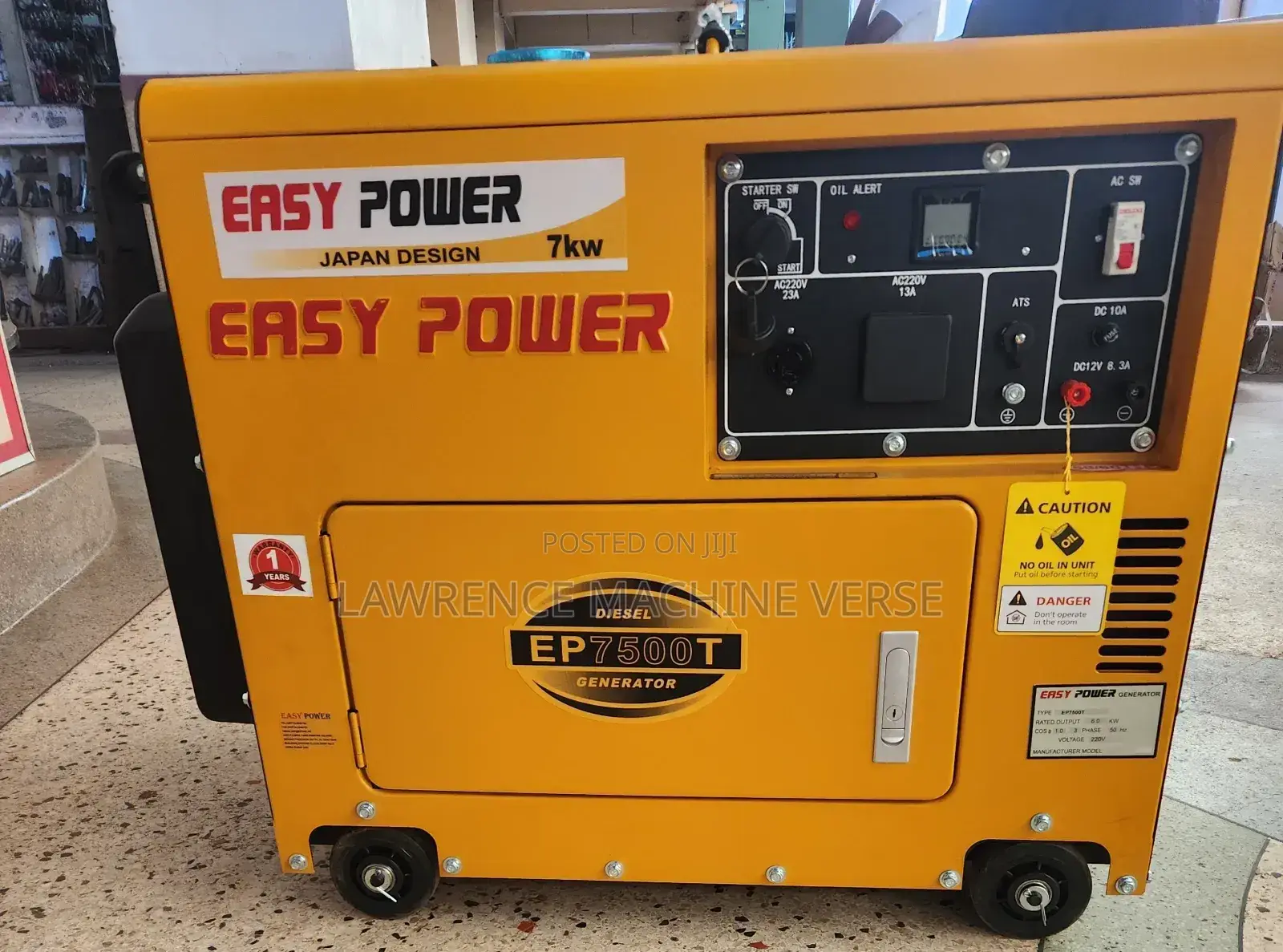 Diesel Generator 7kw Japan Made