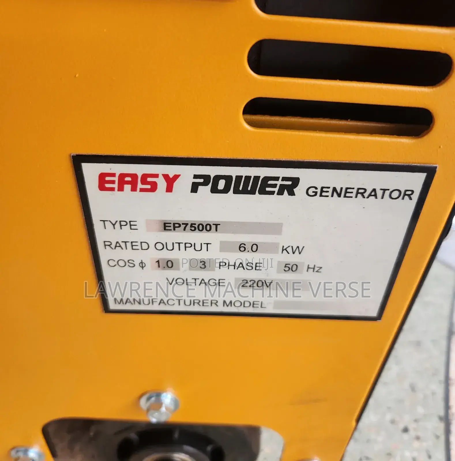 Diesel Generator 7kw Japan Made