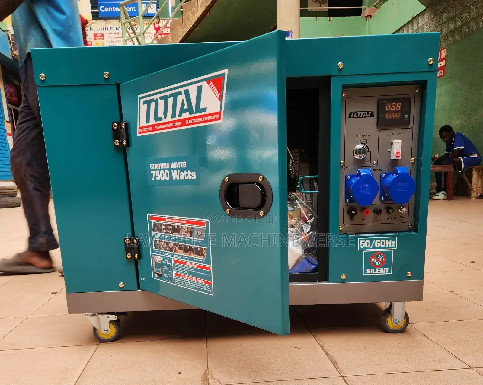 Single Phase Diesel Generator 7.5kva